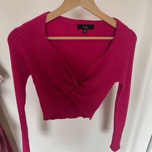 CROPPED SWEATER.